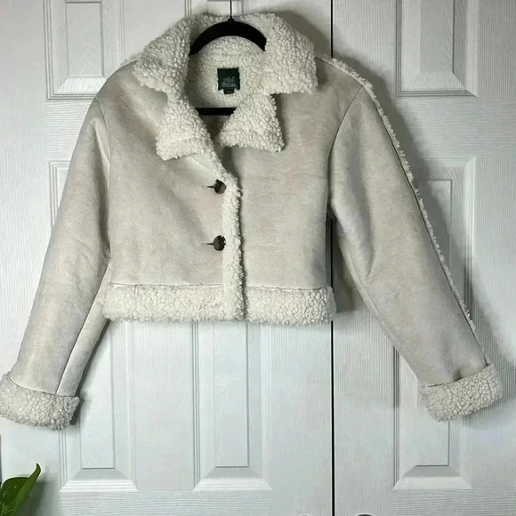 Wild Fable Women's Faux Shearling Jacket Size XXS - Picture 2 of 12